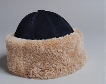 Winter for Women Hat-Real Sheepskin Ushanka-Warm Russian Style Hat Gift