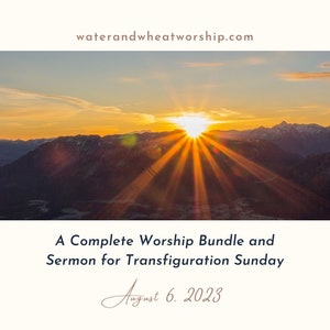 Transfiguration Sunday Bundle (Addressing Transgender Youth)