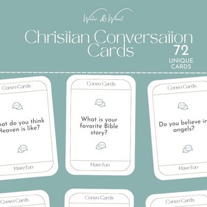 キリスト教会話カード