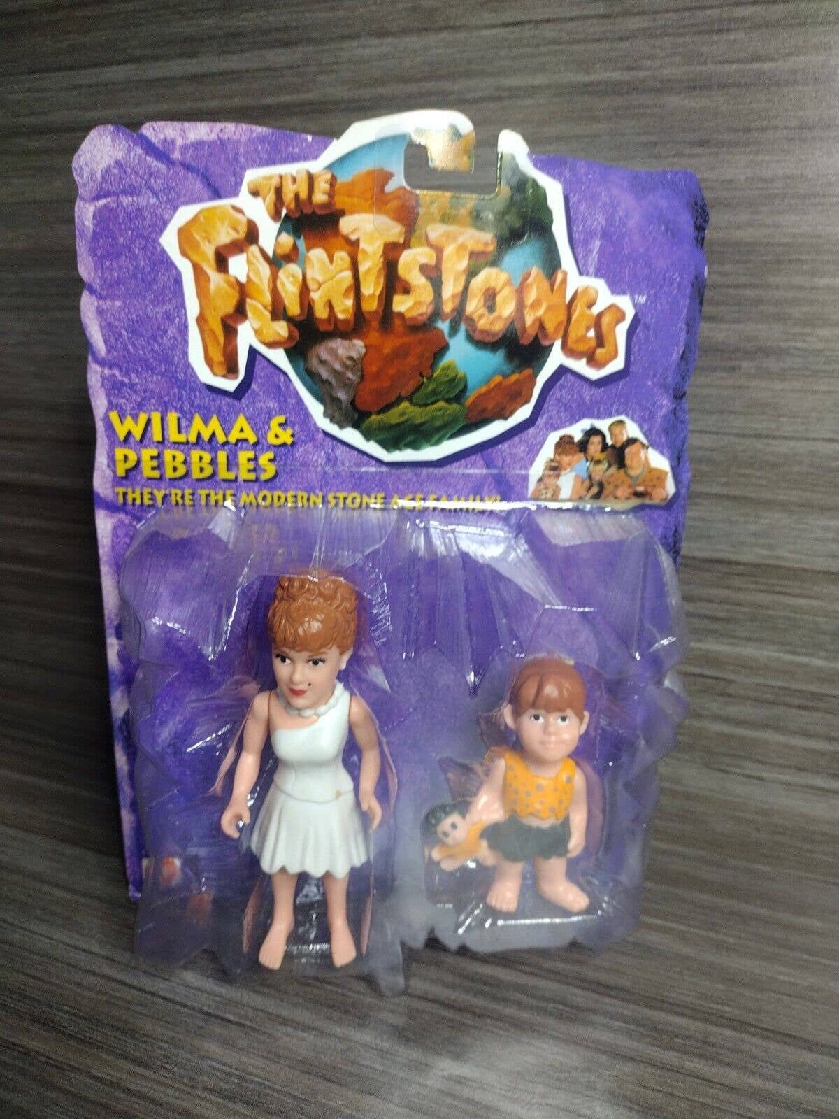 Mattel the Flintstones Movie Wilma and Pebbles Action Figure