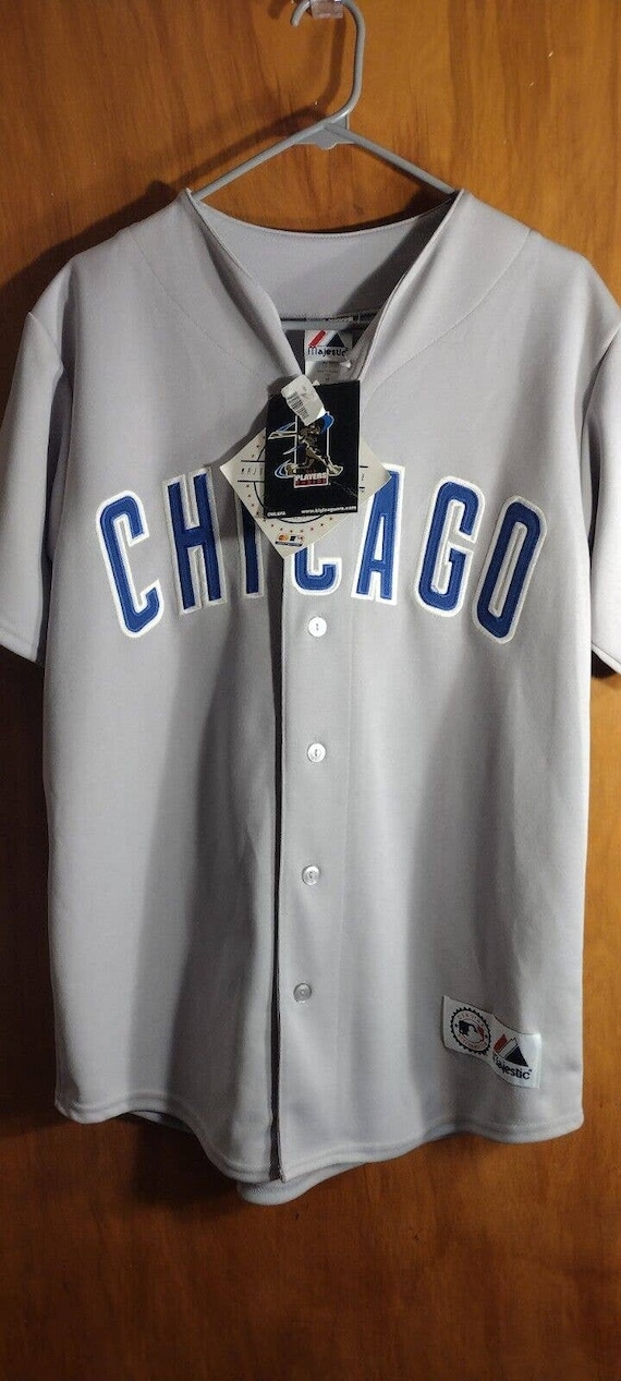 ヴィンテージ Majestic CHICAGO CUBS 36 Jersey CHICAGO CUBS #36 BATTING PRACTICE 1980s Era BLUE MESH