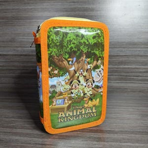 Disney Parks Animal Kingsdom Stationery set pencil holder Safari collectible