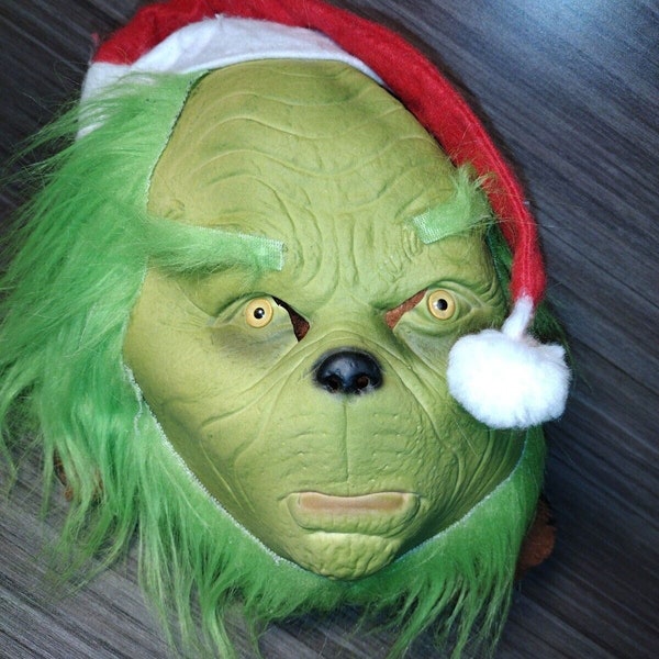 Vintage The Grinch The Grinch Movie Mask Cosplay/Halloween Christmas