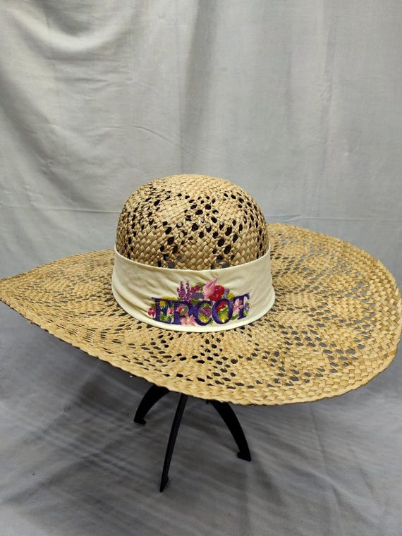 Vintage Disney Parks EPCOT Flower & Garden Festival Hat 