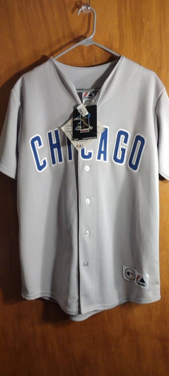 Vtg Chicago Cubs Sewn jersey Majestic New Tags M C