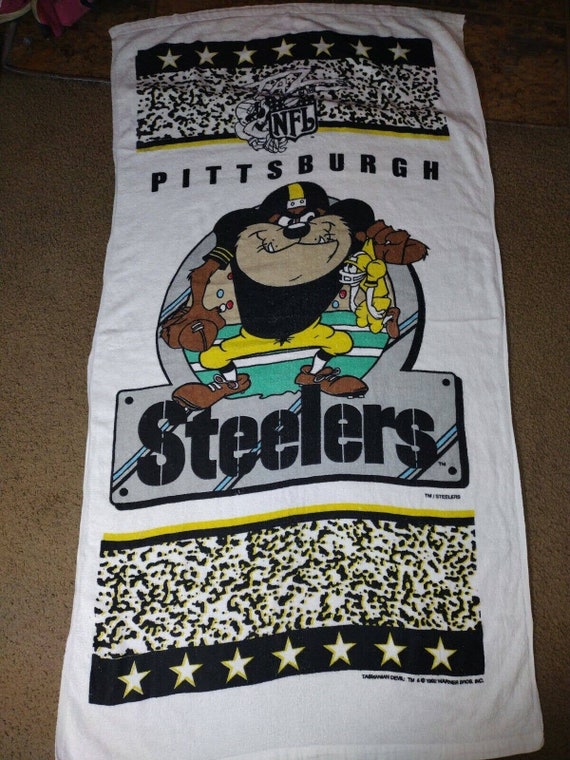 Rare Vintage 1992 TAZ In The NFL Pittsburgh Steele