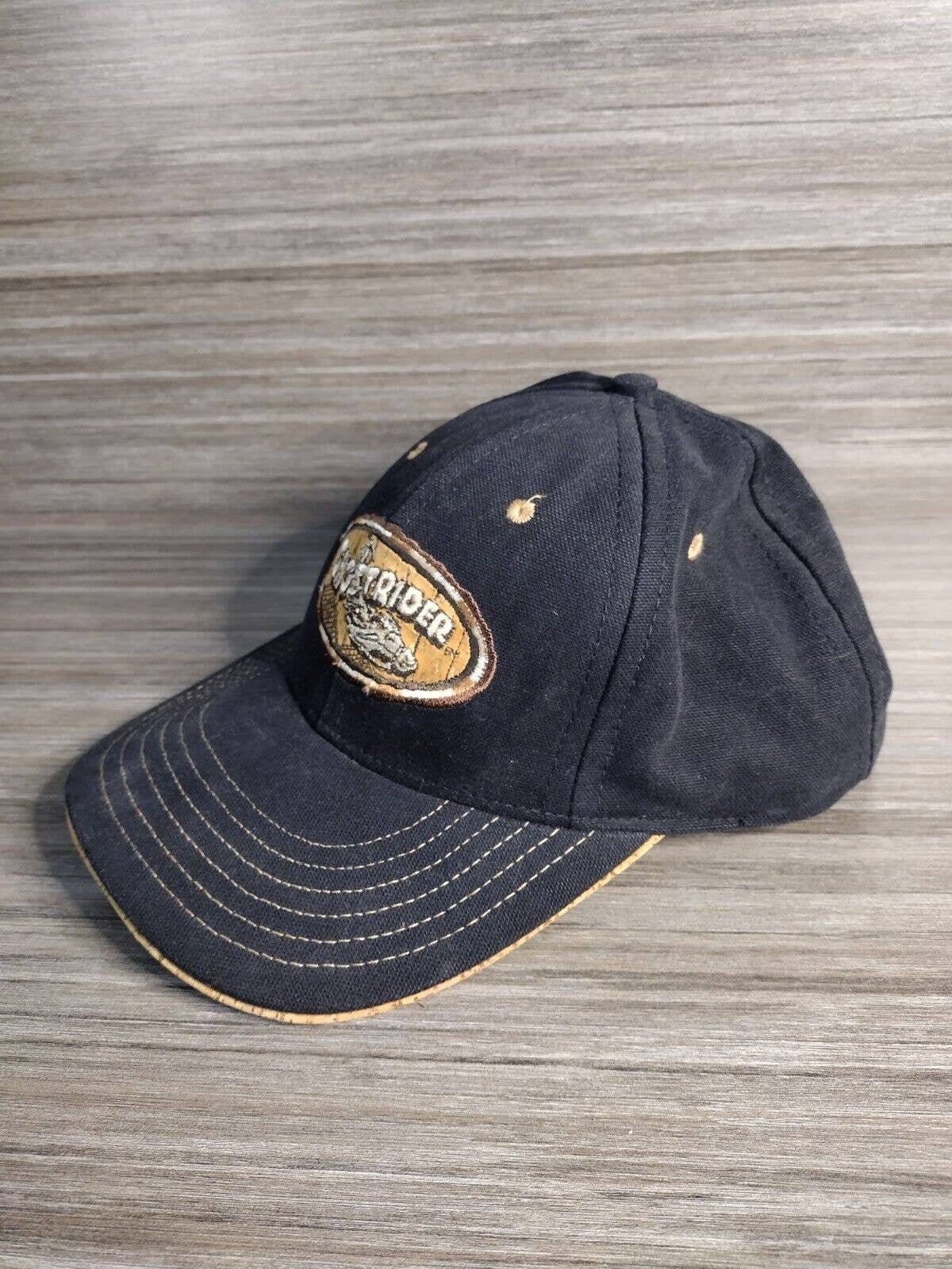 Vintage Knotts Berry Farm Ghost Rider Hat Super Rare Leather 