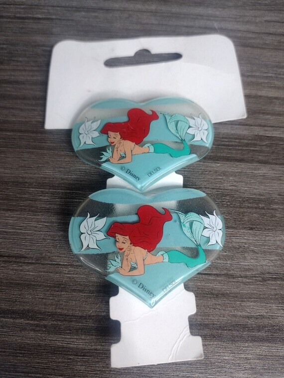 Vintage Disney Hair Barrettes The Little Mermaid … - image 6