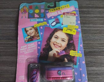 Vintage 1993 Caboodles Minis Comb And Mirror Accessory Charm Cases Toy Biz