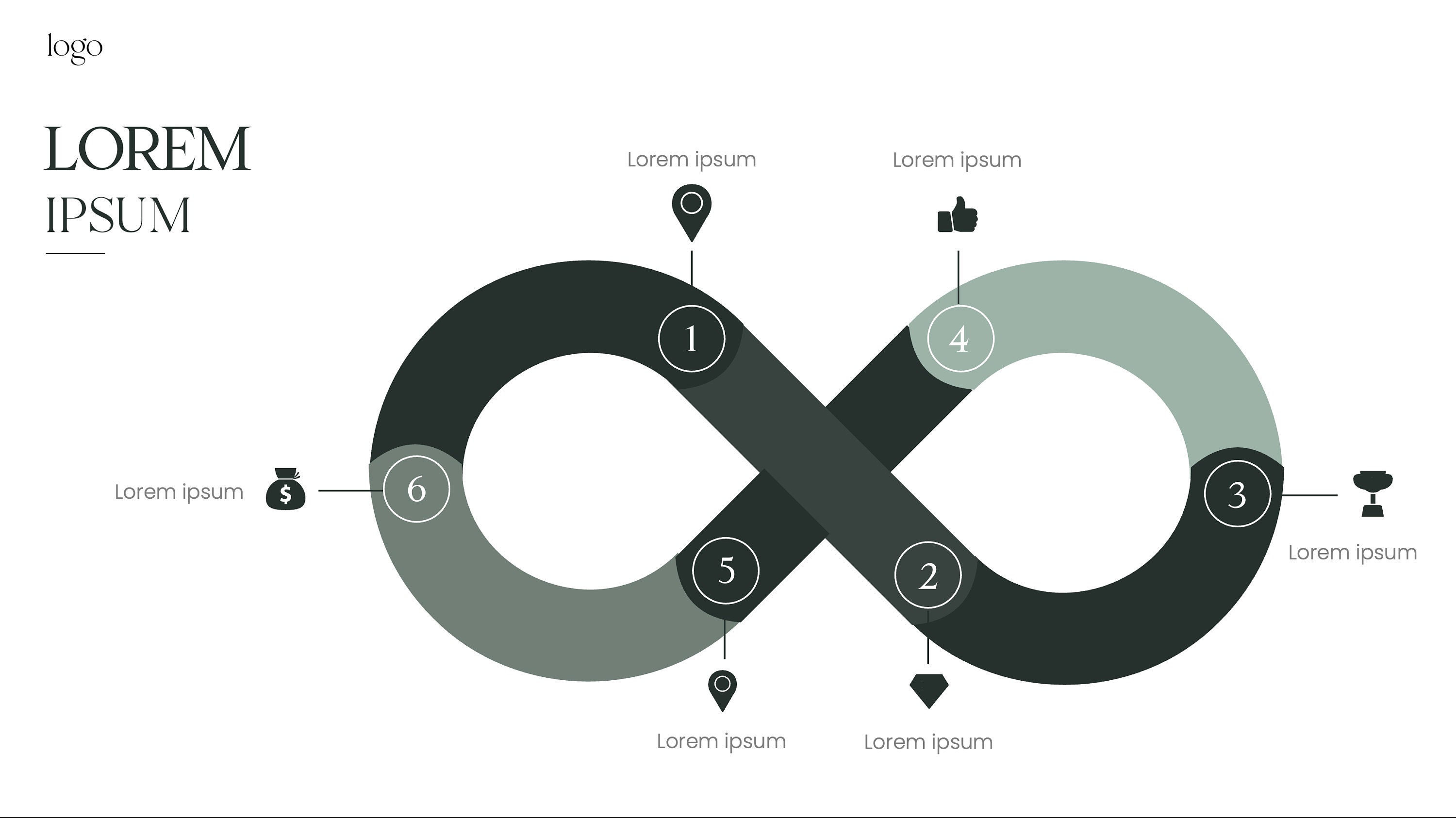 Modern Powerpoint Green Modern & Elegant Green Powerpoint Template Customizable - Etsy