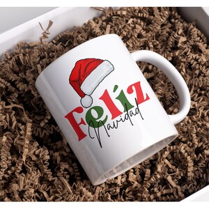 Taza personalizada Feliz navidad - Tú personalizas