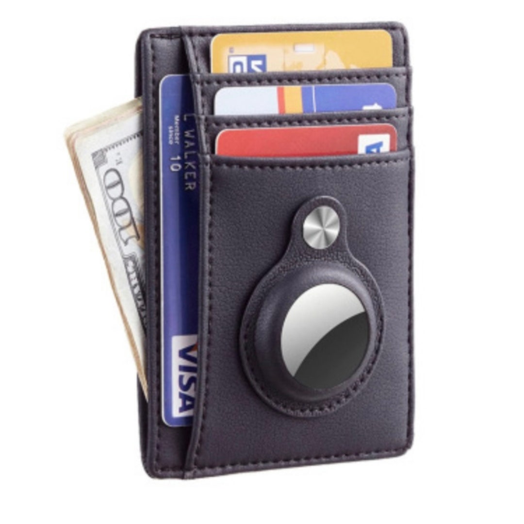 Antitheft Swipe Card Holder Men's Card Holder Wallet Etsy