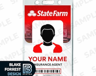 CUSTOM Jake From State Farm Halloween Costume Cosplay Employee ID (Canva Link)