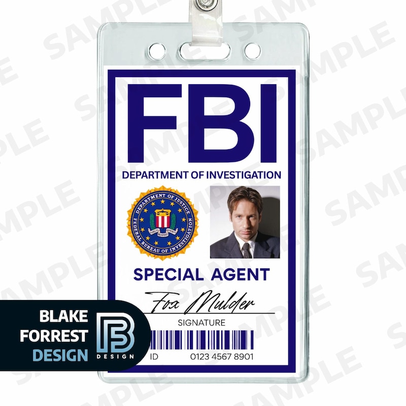 Clear Tactial Task Investigator Badges Custom - Etsy