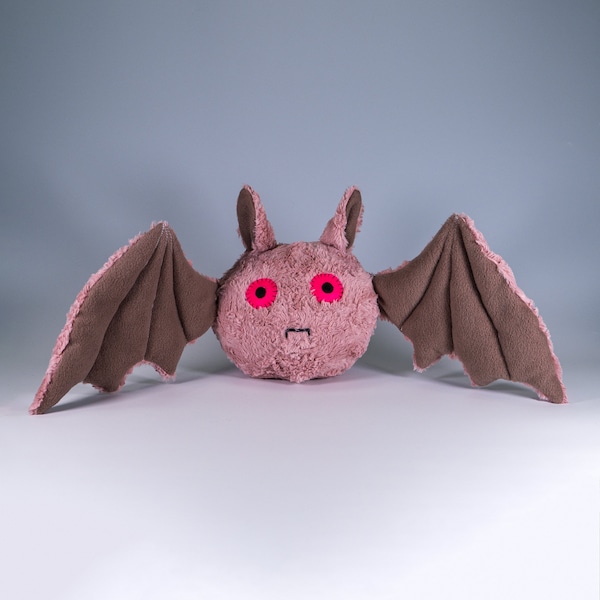 OOAK fantasy unique handmade cute plush bat, art plushie, Fantasy decorative heirloom doll, Stuffed animal plushie