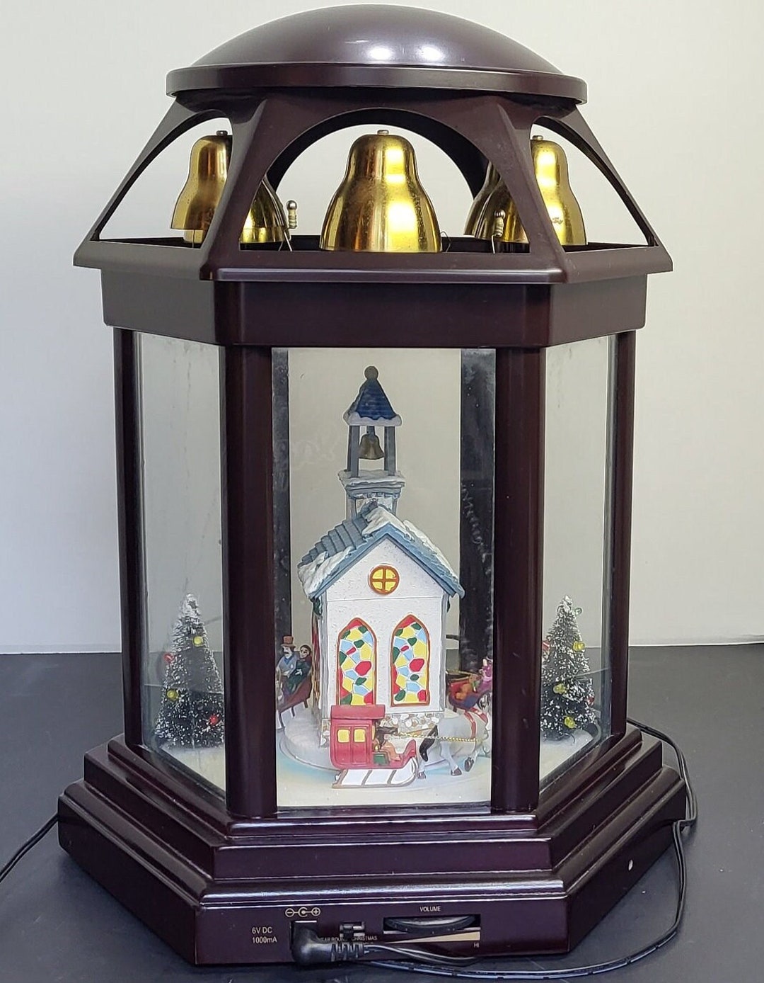 Vintage Mr. Christmas Animated Symphony of Bells Cracker Barrel 35