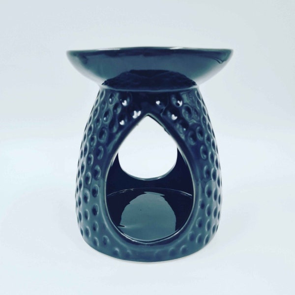 Black Tear Drop Ceramic Wax Burner