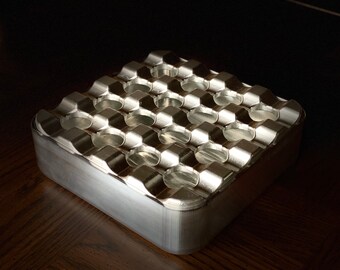 Aerospace Grade Solid Aluminum Cigar Ashtray