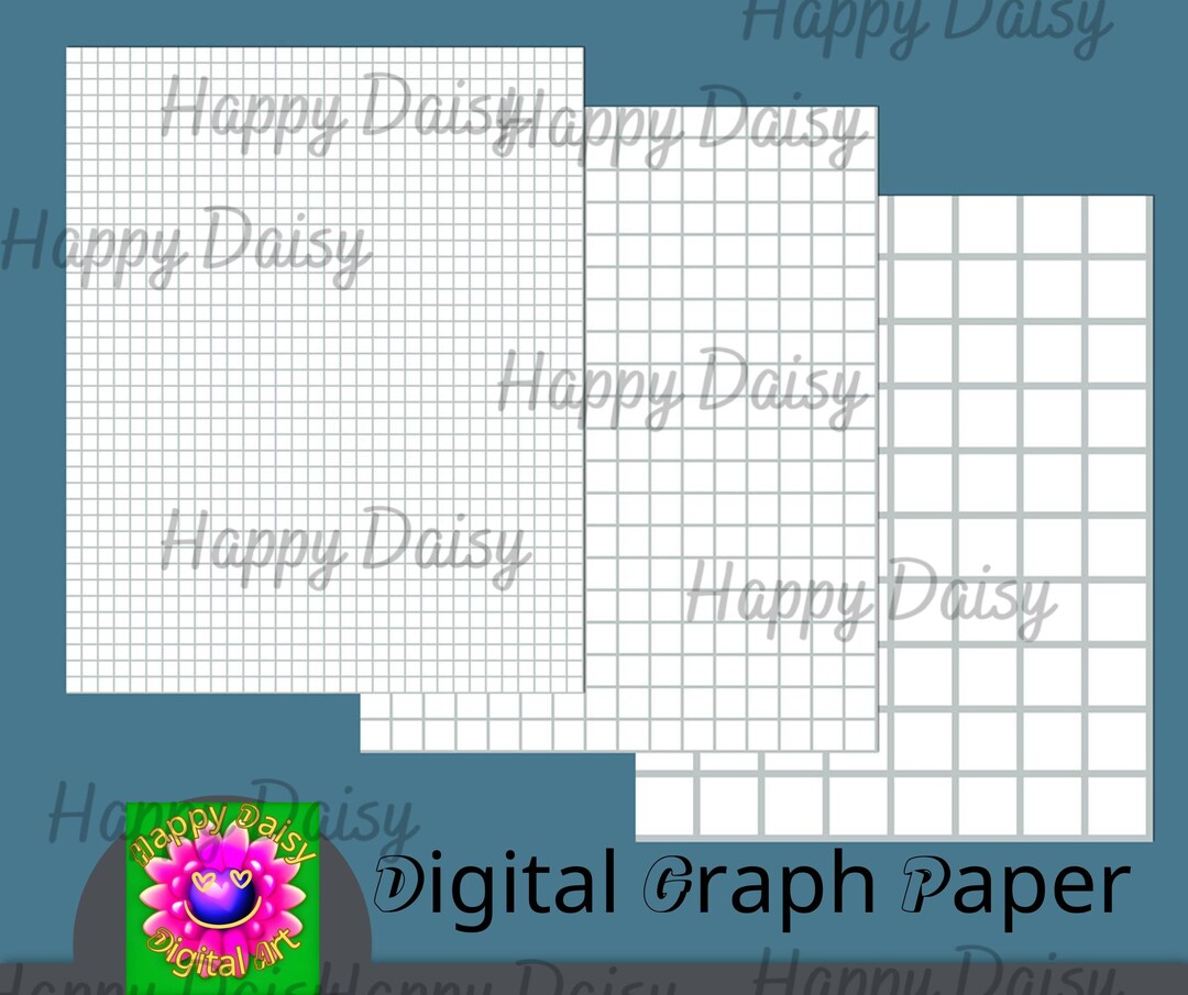 Digital Graph Paper . Files for Scrapbooking Journal Pages. Etsy
