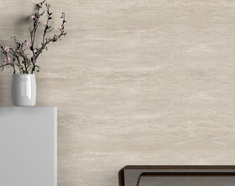 Gray Marble Wallpaper, Modern Stone Texture Textile Wall Mural