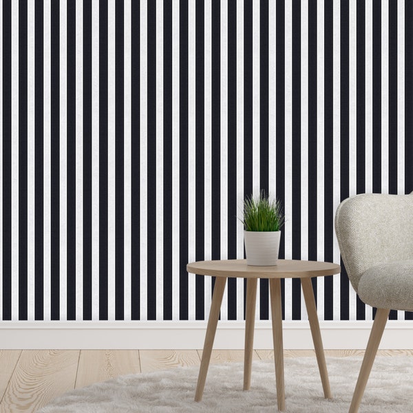 Vertical Stripe Wallpaper - Etsy