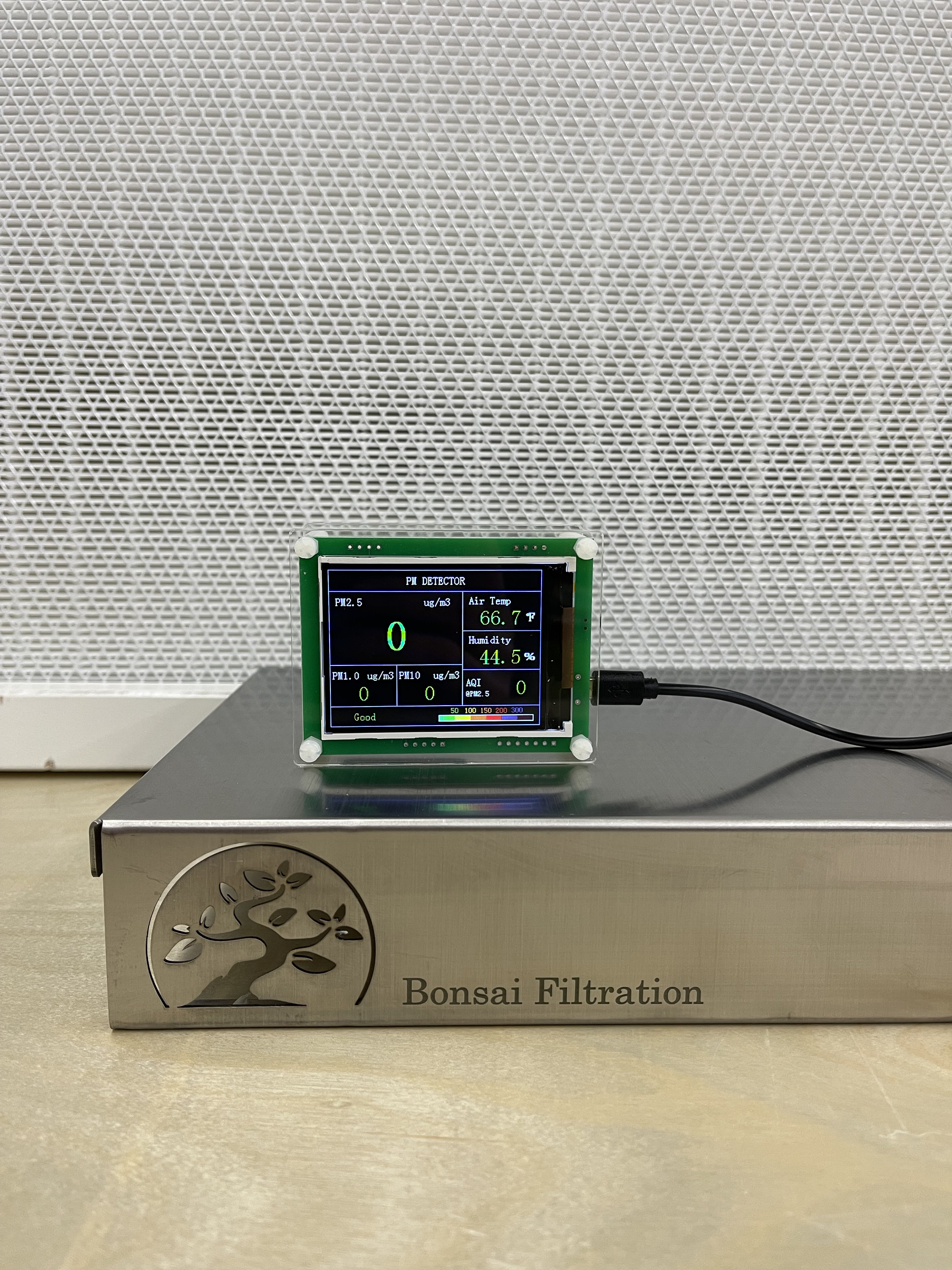 Bonsai Pro Serie Labor Feinstaub und Kontaminat Meter