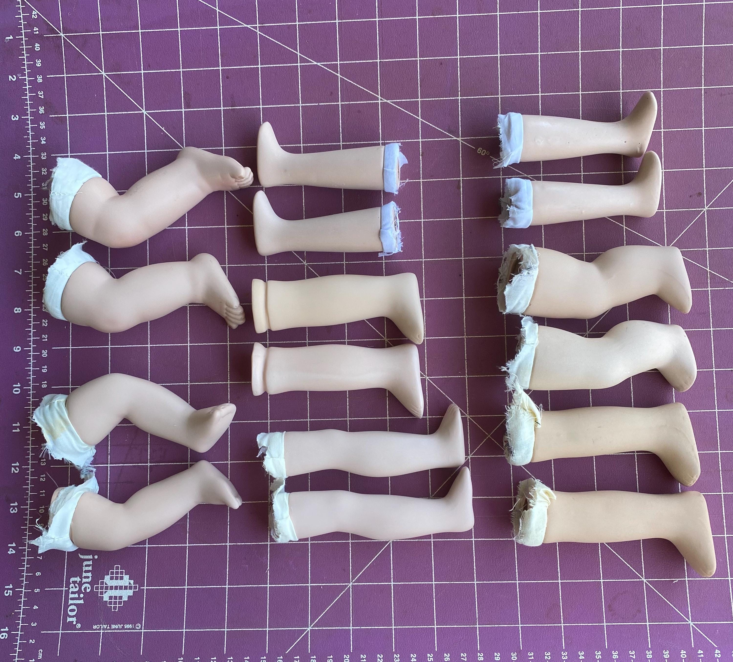 Antique china doll Parts Leg シングル3点セット Porcelain Doll Replacement Parts - Etsy