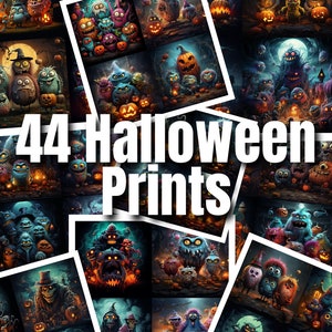 44 Halloween Prints