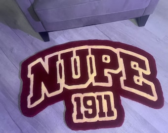 Kappa Alpha Psi tufted rug