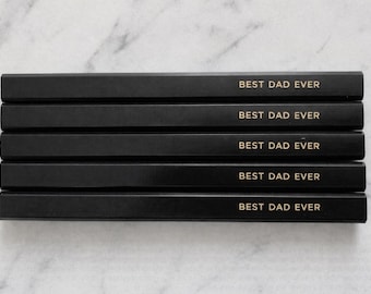 Personalized Carpenter Pencils | Gift for Dad, Woodworker, or Builder