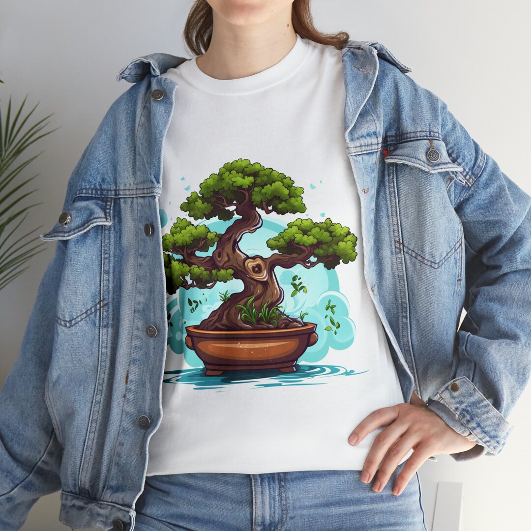 Unisex bonsai Tree T-shirt - Etsy