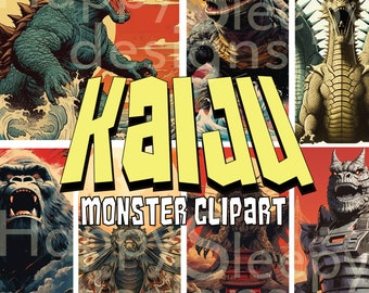 High Resolution Kaiju Titan Monarch Monsters [Digital Download]