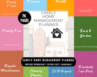 Ultimate Family Home Management Planner