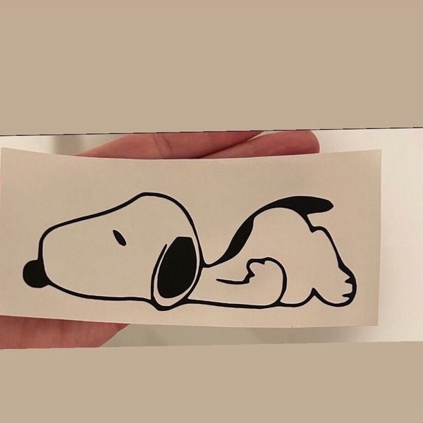 Car Window Stickers Snoopy Etsy