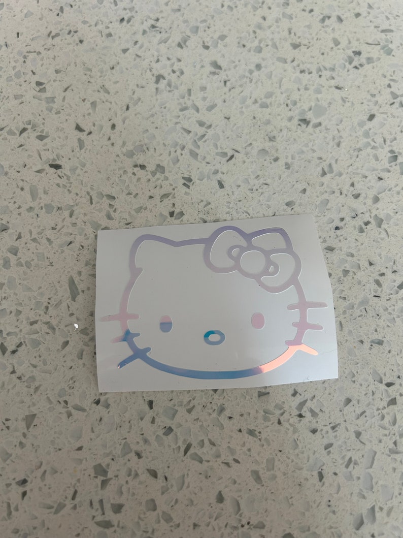 Free Shipping Hello Kitty Decal Girl Fun Cute Decal Car Window Mirror