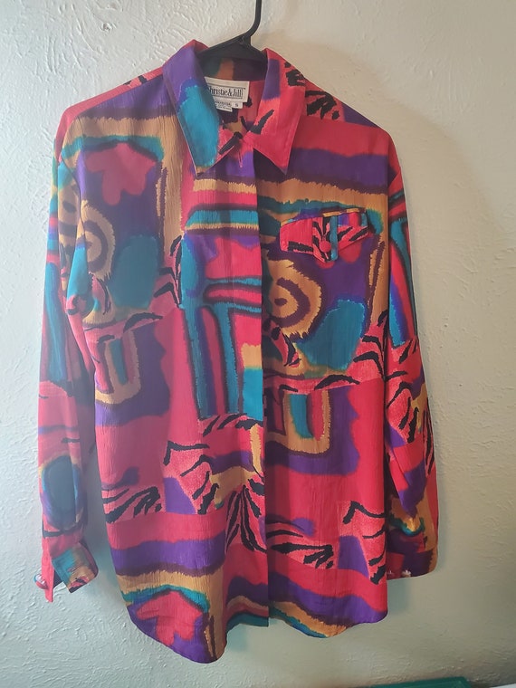 Vintage Christie and Jill button down women's S