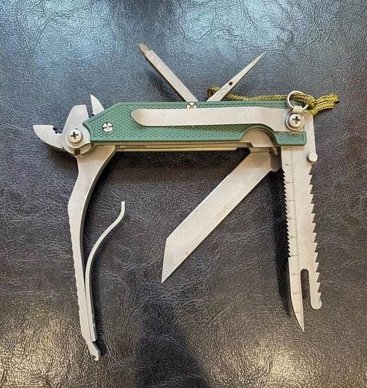 Multitool Ratnik 6E6 Russian Army Military Knife With Pouch and