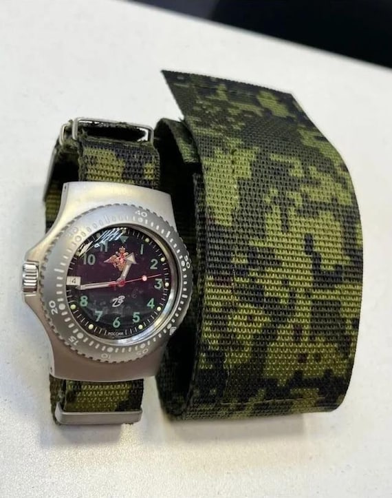 6E4-2 Vostok 'Ratnik' Watch from the Combat Gear Set of the Russian Army