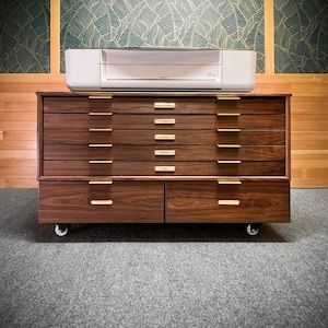 Flat file outlet cabinet for sale
