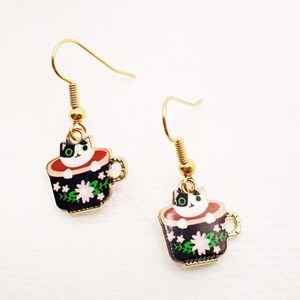 Cat Earrings | Kitty Earrings | Cat Lovers | Dangle Earrings | Drop Earrings