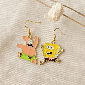 Animation Character Dangle Earrings