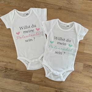 Godmother|Godfather|Do you want to be my godmother?|Do you want to be my godfather?|Baby bodysuit for the godfather