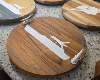 Teak lazy susan