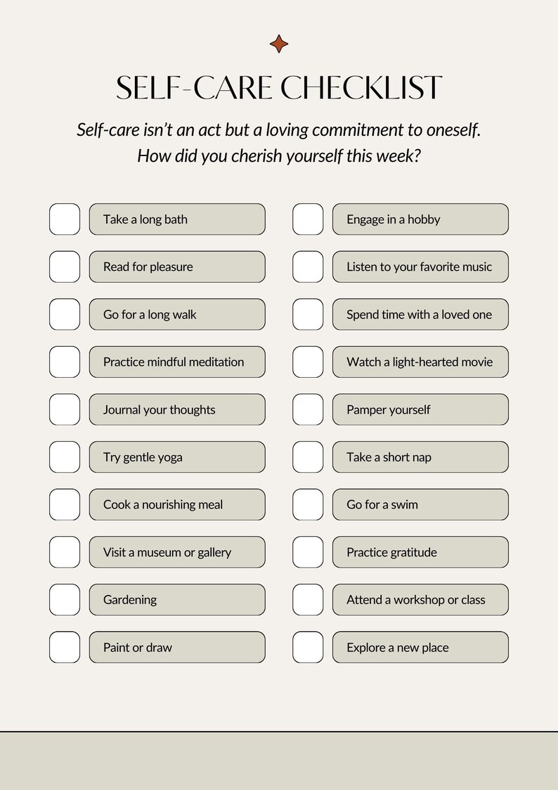 DS Wellness Workbook PDF Etsy