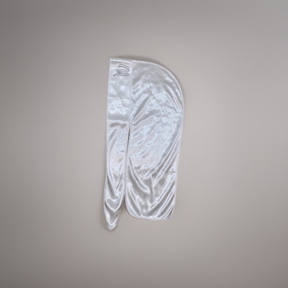 White Metallic Durag White Metallic Durag