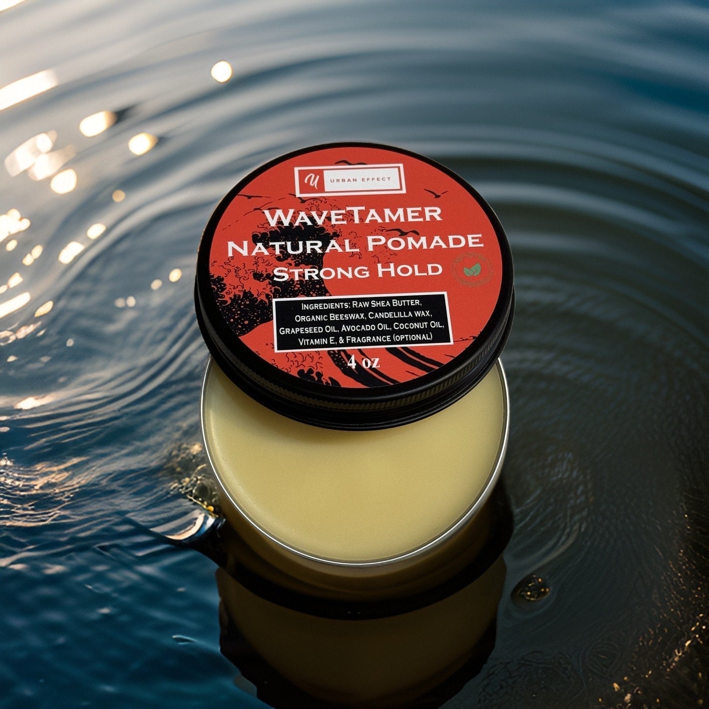 Natural Pomade with Hold for Long-Lasting Styling