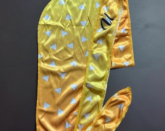 Thunder Breathing-Demon Slayer–Inspired Silky Durag