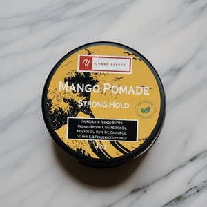 Mango Pomade - All Natural - Medium Hold- Strong Hold