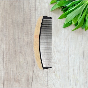 Fine Tooth Comb - Bamboo & Bakelite