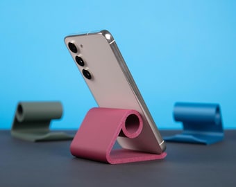 Universal smartphone stand, phone holder, functional phone holder, iPhone stand,  desk organizer, cell phone docking